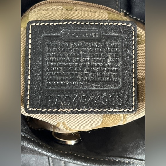 Coach Vintage SoHo Black Leather Shoulder Bag - Picture 7 of 14